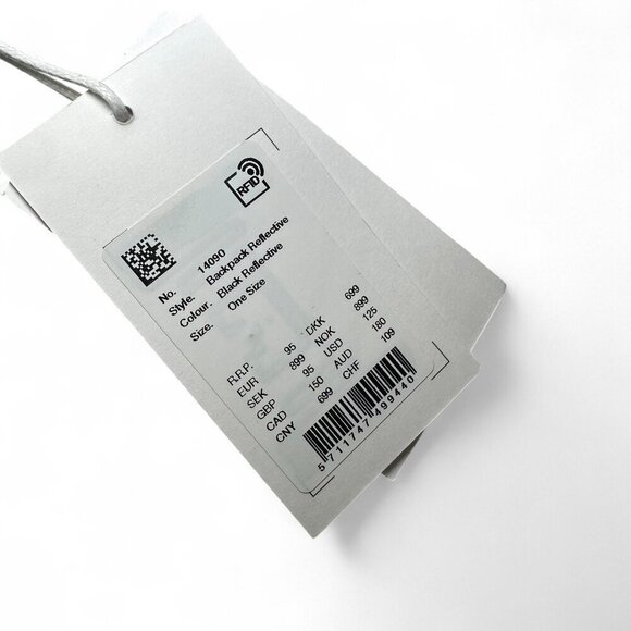 Rains Backpack Black Reflective - NWT Unisex, Waterproof - Picture 5 of 15